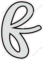 CUL 23.5" Individuals - Flat Light Grey f