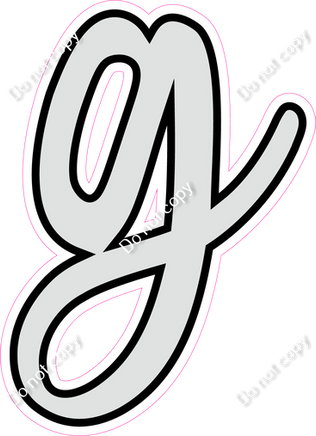 CUL 23.5" Individuals - Flat Light Grey g