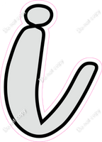 CUL 23.5" Individuals - Flat Light Grey i