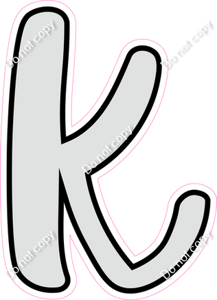 CUL 23.5" Individuals - Flat Light Grey k