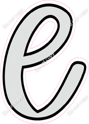 CUL 23.5" Individuals - Flat Light Grey l