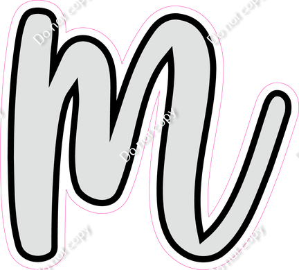 CUL 23.5" Individuals - Flat Light Grey m