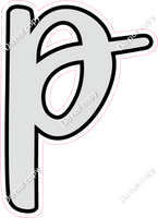 CUL 23.5" Individuals - Flat Light Grey p