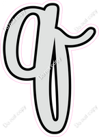 CUL 23.5" Individuals - Flat Light Grey q