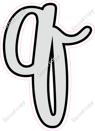 CUL 23.5" Individuals - Flat Light Grey q