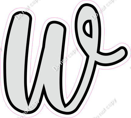 CUL 23.5" Individuals - Flat Light Grey w