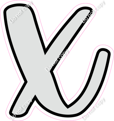 CUL 23.5" Individuals - Flat Light Grey x