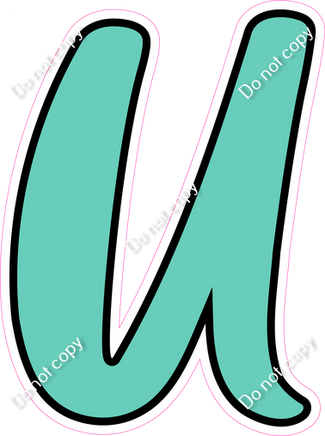 CUL 23.5" Individuals - Flat Mint U