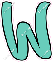 CUL 23.5" Individuals - Flat Mint W