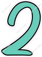 CUL 23.5" Individuals - Flat Mint 2