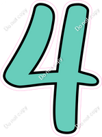 CUL 23.5" Individuals - Flat Mint 4