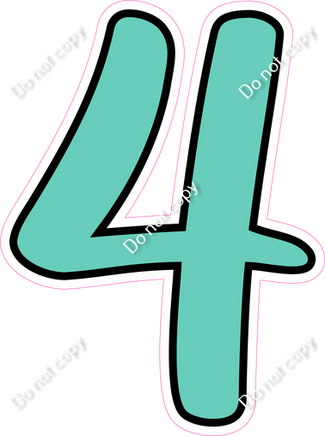 CUL 23.5" Individuals - Flat Mint 4