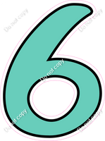 CUL 23.5" Individuals - Flat Mint 6