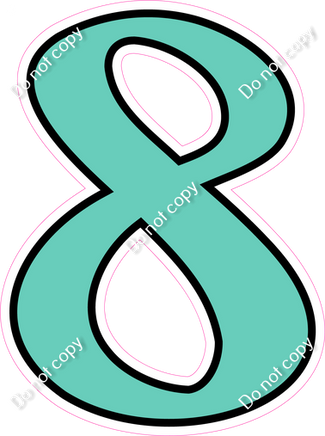 CUL 23.5" Individuals - Flat Mint 8