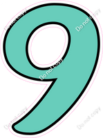 CUL 23.5" Individuals - Flat Mint 9