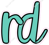 CUL 23.5" Individuals - Flat Mint RD