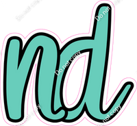 CUL 23.5" Individuals - Flat Mint ND