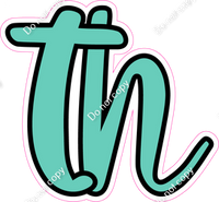 CUL 23.5" Individuals - Flat Mint TH