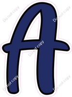 CUL 23.5" Individuals - Flat Navy Blue A