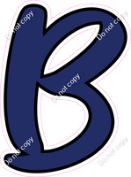 CUL 23.5" Individuals - Flat Navy Blue B