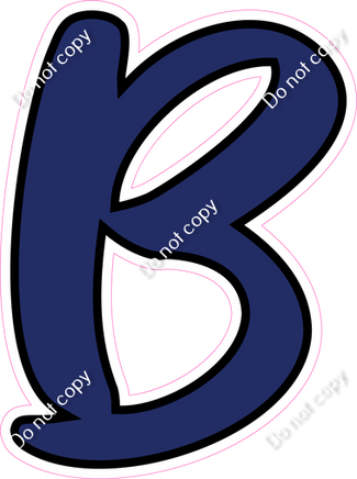 CUL 23.5" Individuals - Flat Navy Blue B