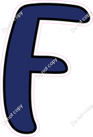 CUL 23.5" Individuals - Flat Navy Blue F