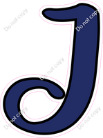 CUL 23.5" Individuals - Flat Navy Blue J