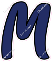 CUL 23.5" Individuals - Flat Navy Blue M