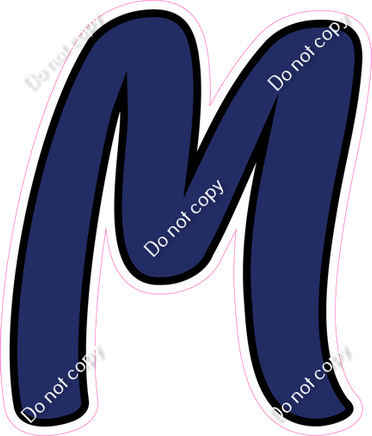 CUL 23.5" Individuals - Flat Navy Blue M