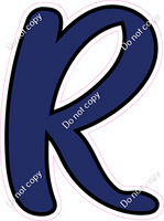 CUL 23.5" Individuals - Flat Navy Blue R