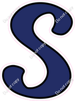 CUL 23.5" Individuals - Flat Navy Blue S