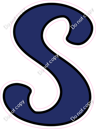 CUL 23.5" Individuals - Flat Navy Blue S