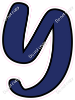 CUL 23.5" Individuals - Flat Navy Blue Y