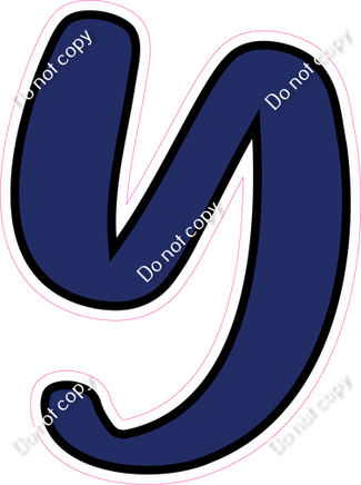 CUL 23.5" Individuals - Flat Navy Blue Y