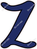 CUL 23.5" Individuals - Flat Navy Blue Z