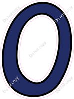 CUL 23.5" Individuals - Flat Navy Blue