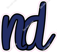 CUL 23.5" Individuals - Flat Navy Blue ND