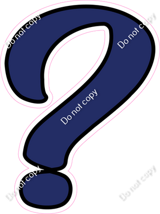 CUL 23.5" Individuals - Flat Navy Blue ?