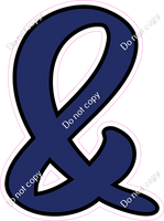 CUL 23.5" Individuals - Flat Navy Blue &