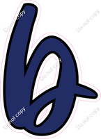 CUL 23.5" Individuals - Flat Navy Blue b