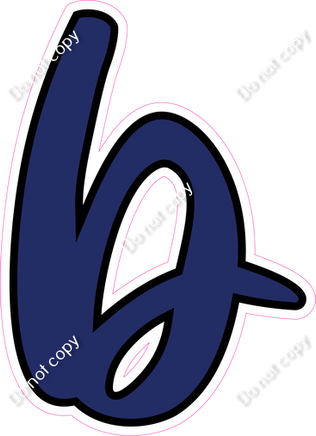 CUL 23.5" Individuals - Flat Navy Blue b