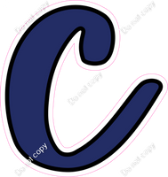 CUL 23.5" Individuals - Flat Navy Blue c