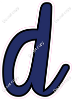 CUL 23.5" Individuals - Flat Navy Blue d