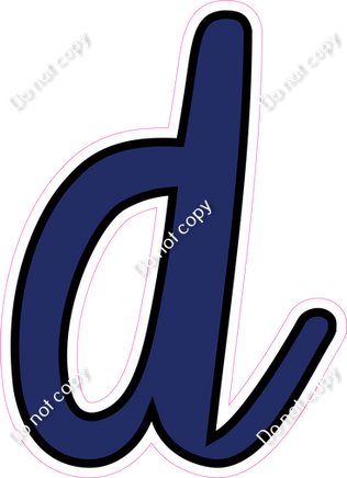 CUL 23.5" Individuals - Flat Navy Blue d