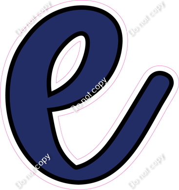 CUL 23.5" Individuals - Flat Navy Blue e