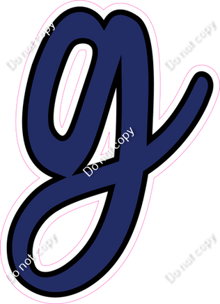 CUL 23.5" Individuals - Flat Navy Blue g