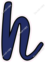 CUL 23.5" Individuals - Flat Navy Blue h