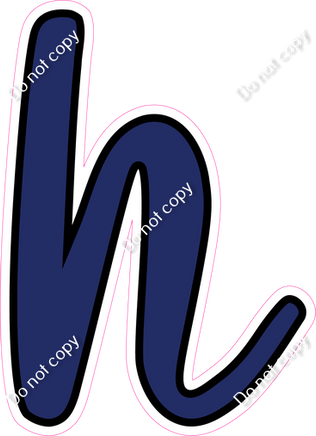 CUL 23.5" Individuals - Flat Navy Blue h