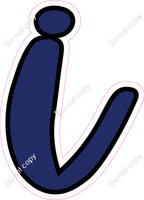 CUL 23.5" Individuals - Flat Navy Blue i