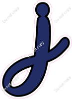 CUL 23.5" Individuals - Flat Navy Blue j